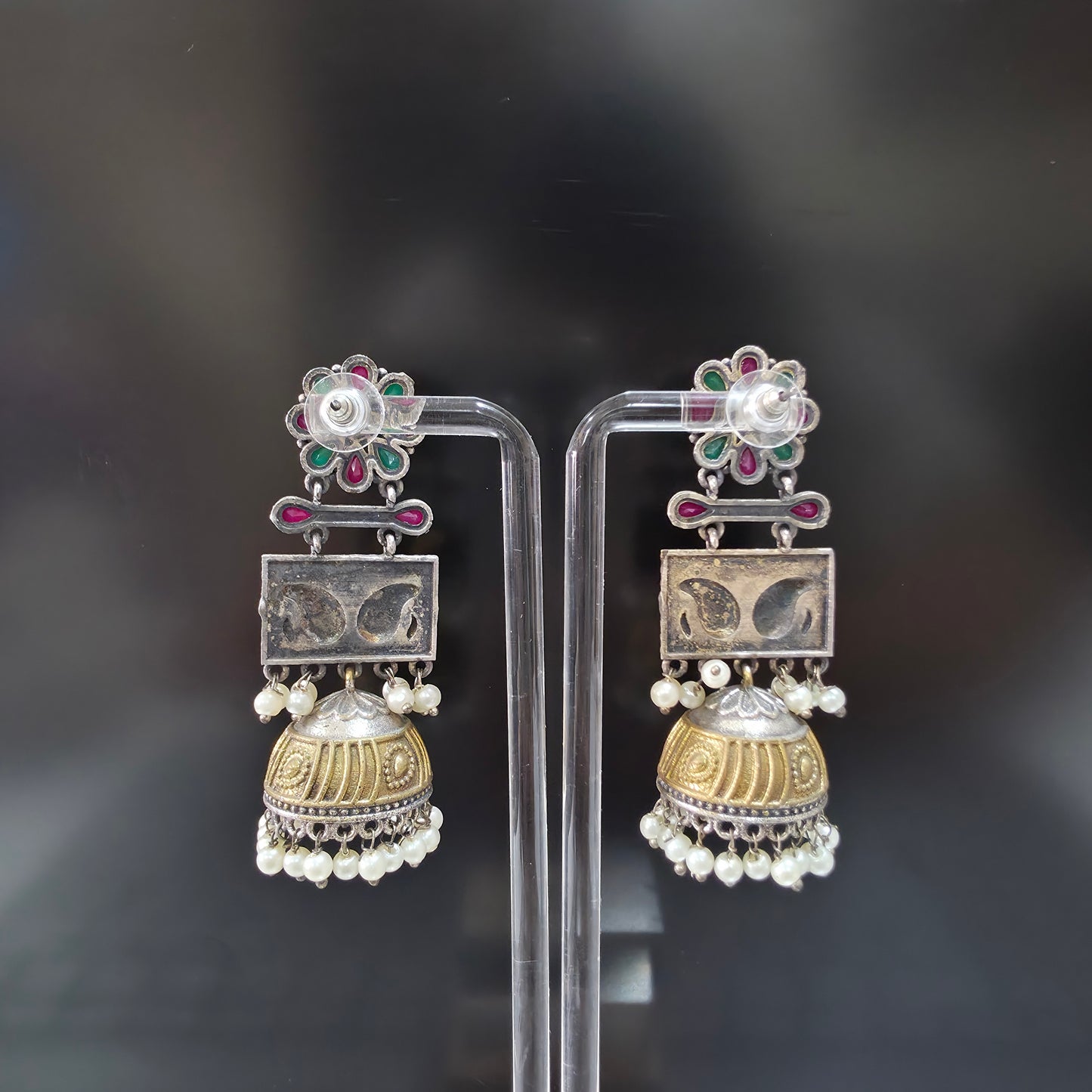 ROYAL LOTUS TWIN JHUMKAS