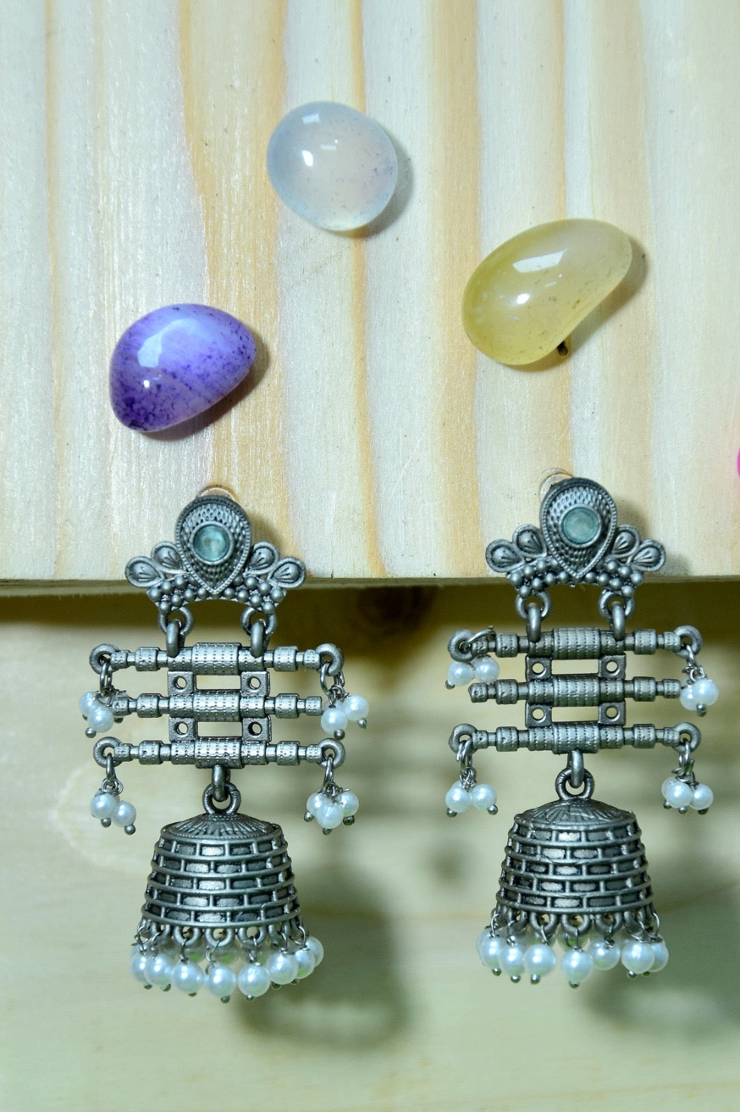WEDDING WEAR COPPER EXUISITE FUSION WITH JHUMKI