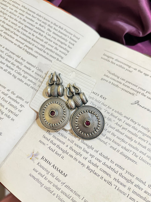 RUDRA MANDALA STUD EARRING