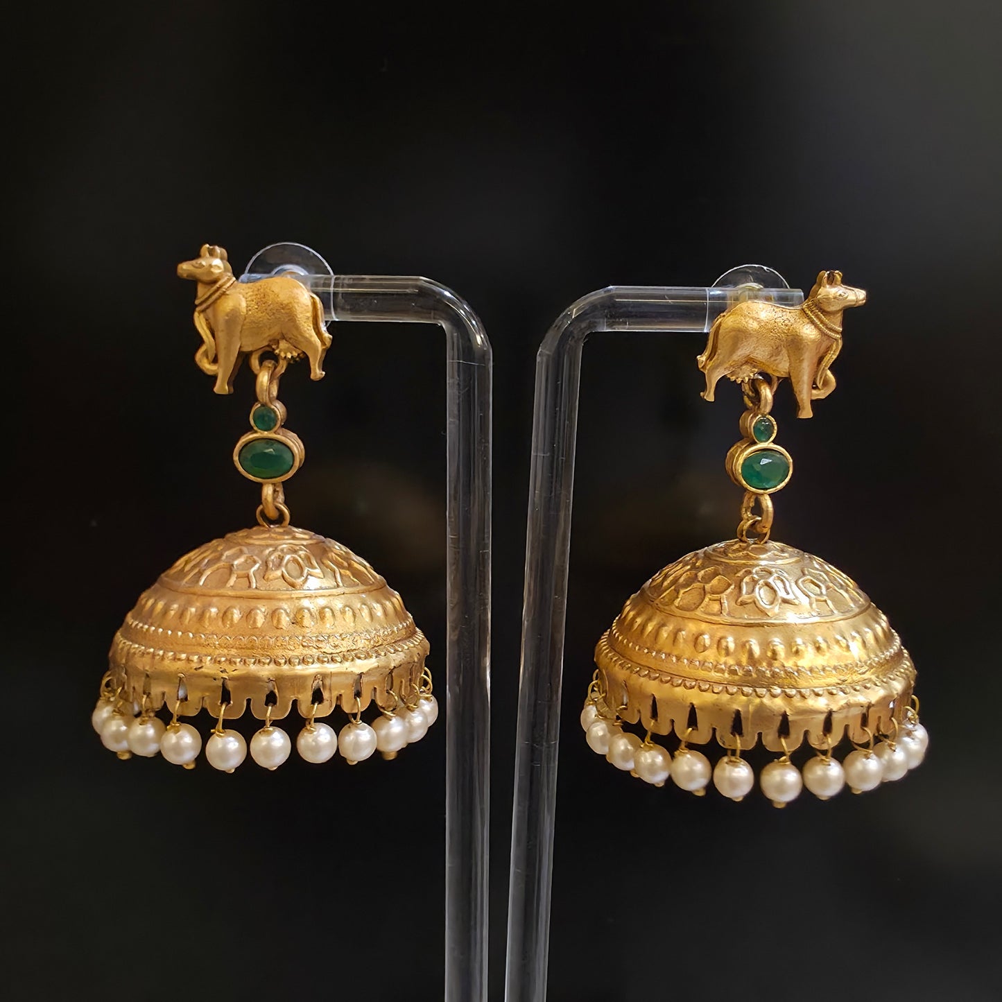 NANDI TEMPLE JHUMKI