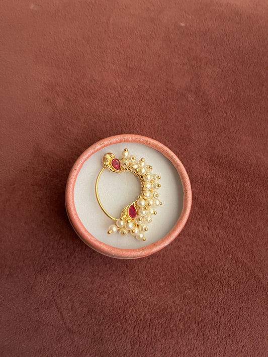 MAHARASHTRIAN MOOR NATH WITH GOLD PLATED