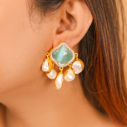 CELESTE LAGOON DROP EARRING