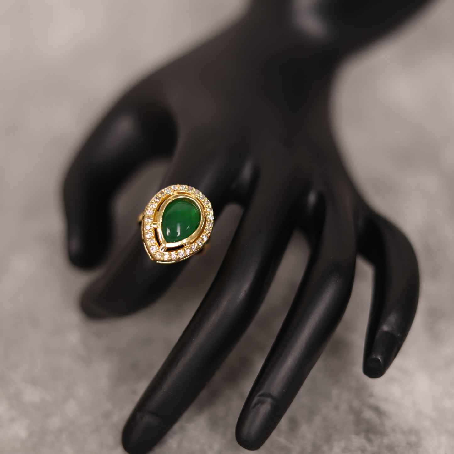ROYAL MONALISA AD GOLD PLATED ADJUSTABLE RINGS