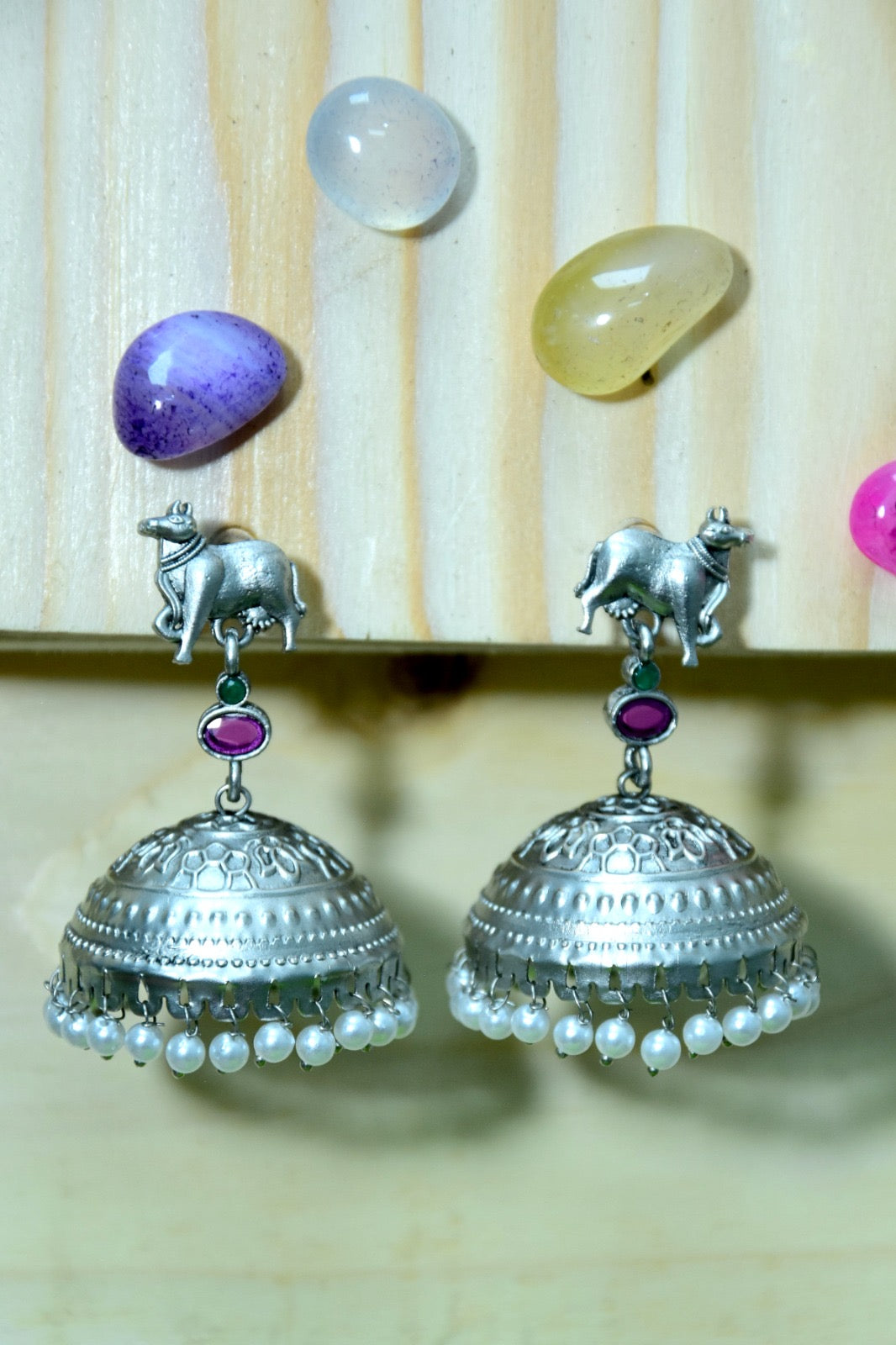 NANDI TEMPLE JHUMKI